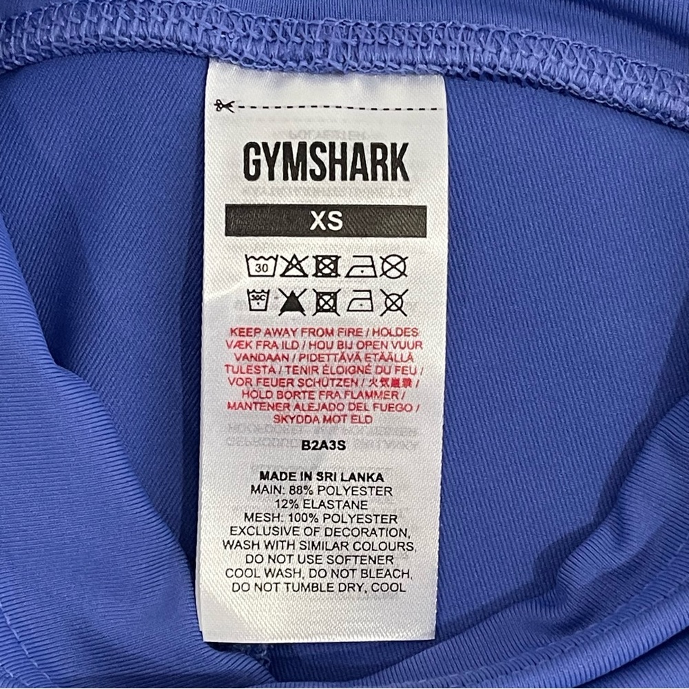 Gymshark Leggings Woman’s Size Xs Cropped - Picture 2 of 6